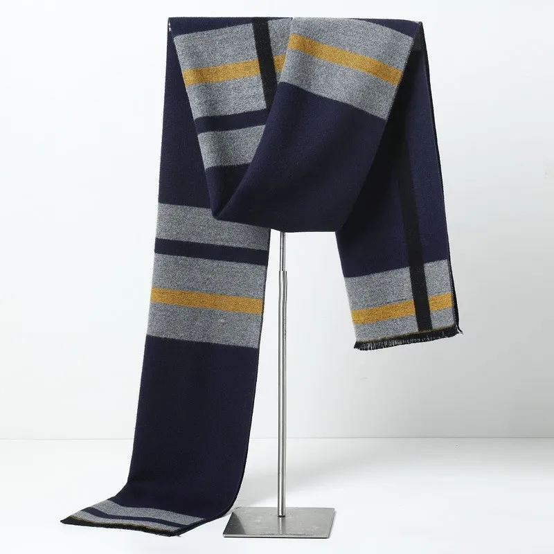 Designer Brand Plaid Men Scarv - Muffler Men Wool 评论和价格