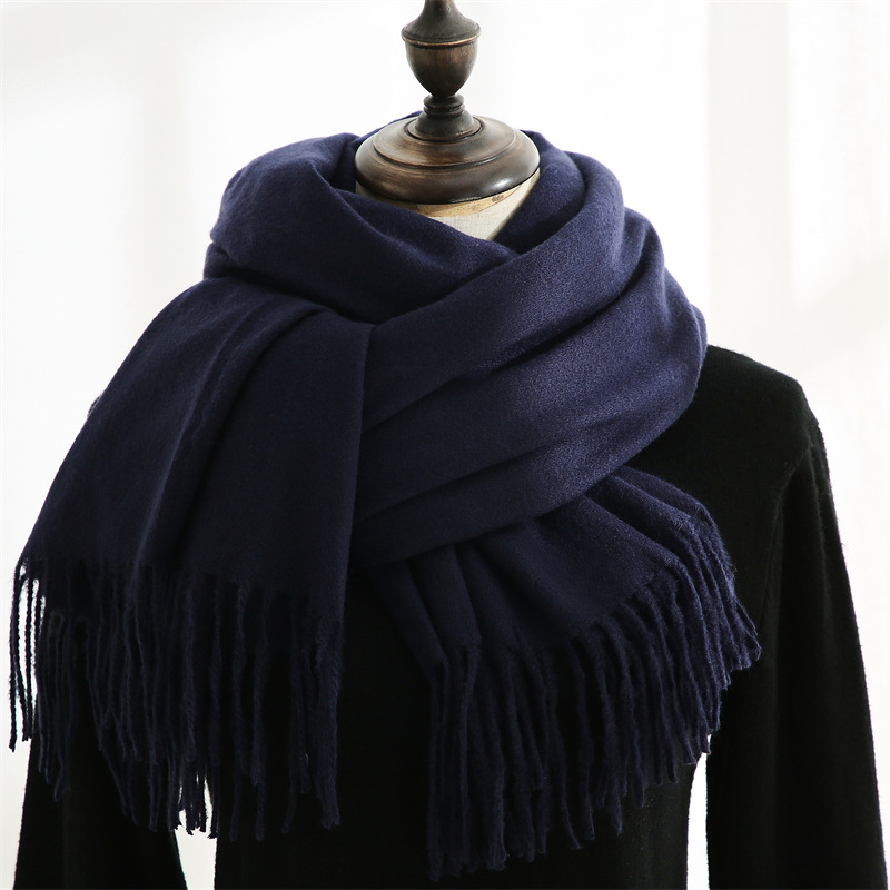 Fashion Scarf Man Winter Warm  - Muffler Men Wool 评论和价格